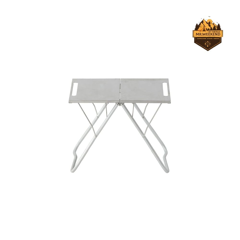Bàn Inox Chịu Nhiệt Dã Ngoại Snow Peak TAKIBI My Table LV-039