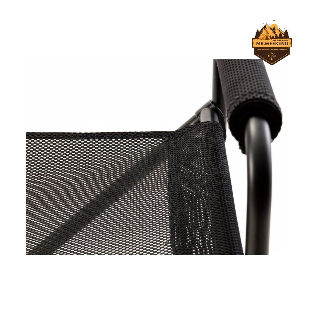 Ghế Lưới Dã Ngoại Snow Peak Mesh FD Chair Black LV-077M-BK