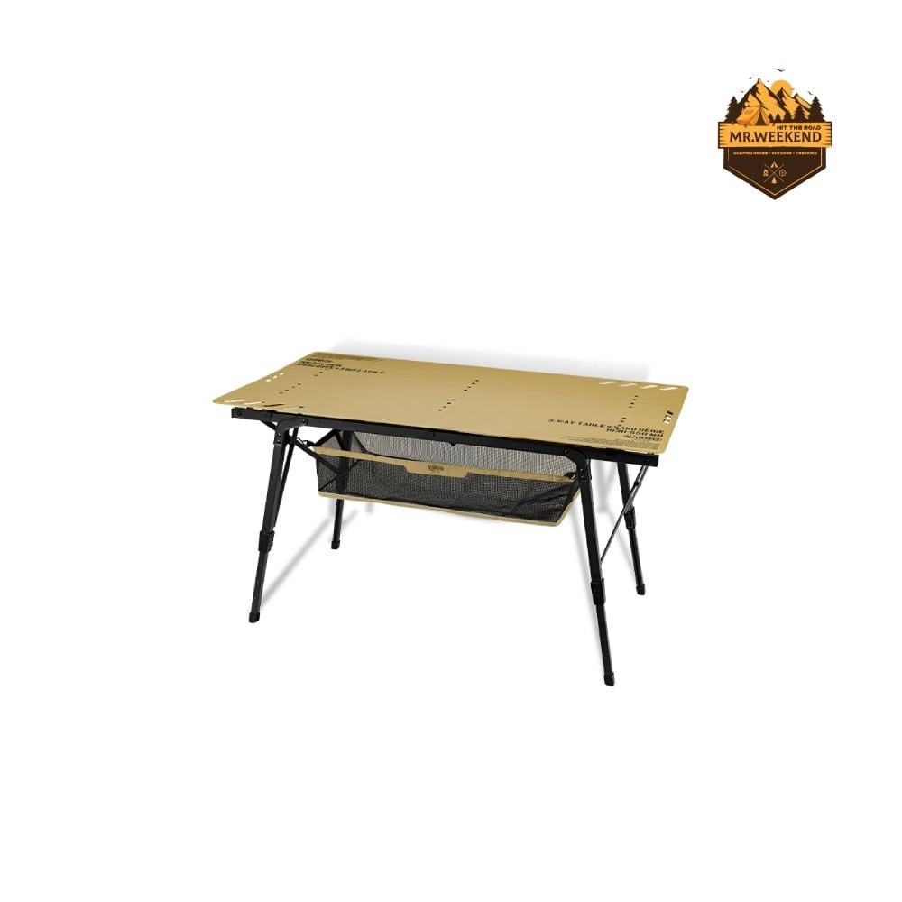 Bàn Gấp Dã Ngoại Khung Nhôm Cargo Container 3-Way Table