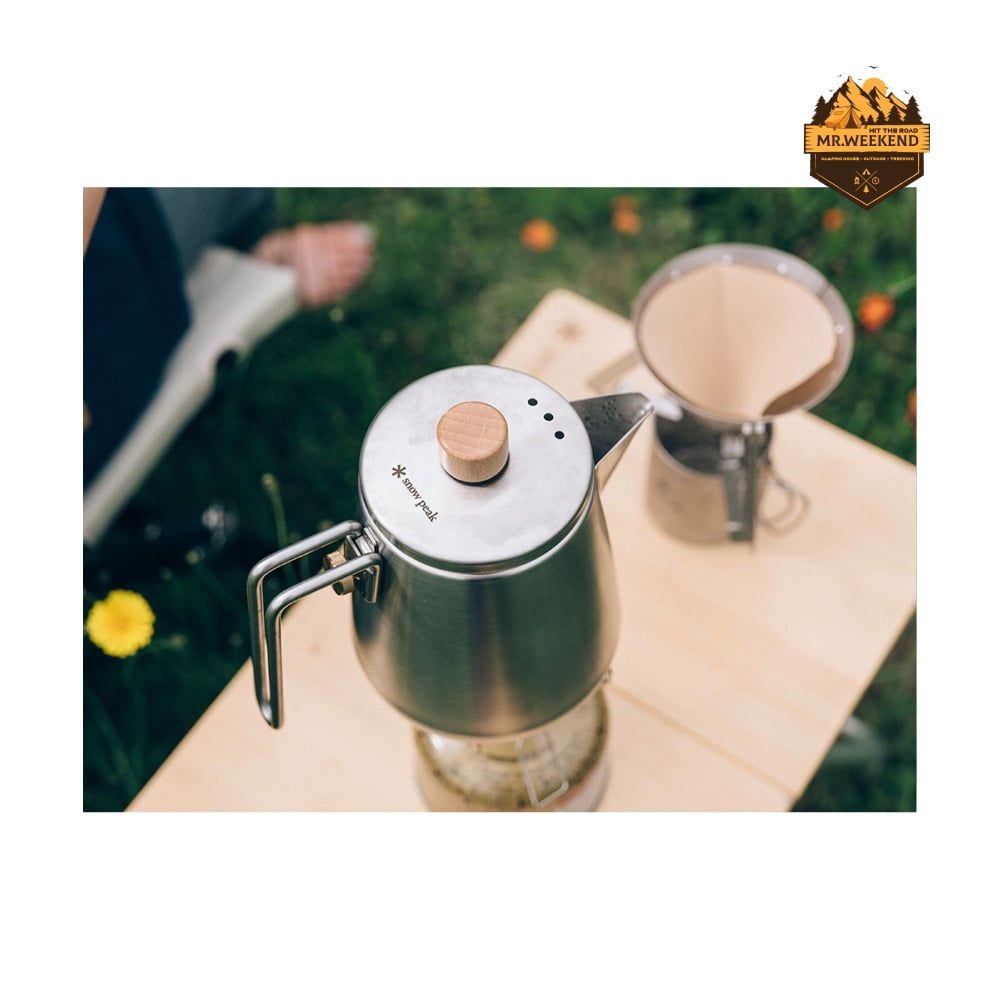 Ấm Đun Nước Dã Ngoại Snow Peak Field Barista Kettle CS-115R