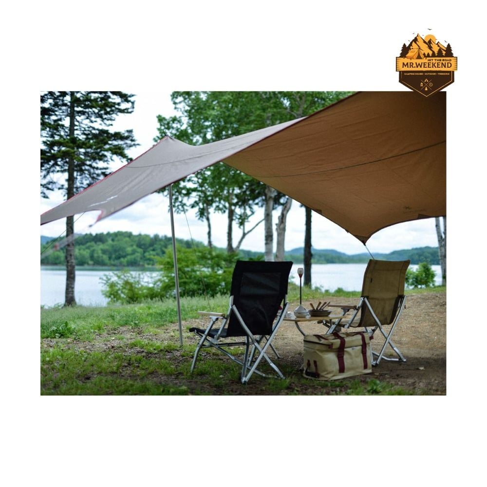 Ghế Dã Ngoại Snow Peak Low Chair 30 Khaki LV-091KH
