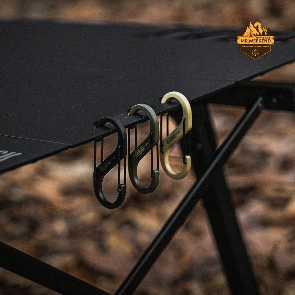 Móc Khóa Chữ S Cargo Container Hard Karabiner (Size M / L)