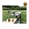 Bàn Bếp Dã Ngoại Inox Snow Peak Stainless Steel Kitchen Table (LV-310)