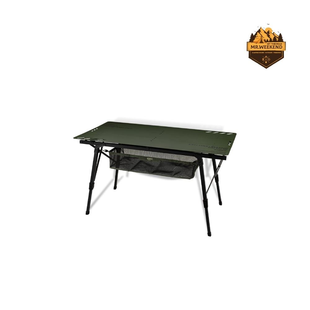 Bàn Gấp Dã Ngoại Khung Nhôm Cargo Container 3-Way Table
