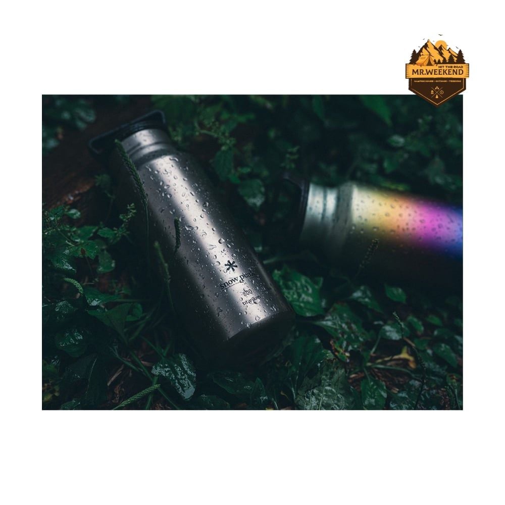 Bình Nước Titanium Snow Peak Aurora Bottle 800 TW-800