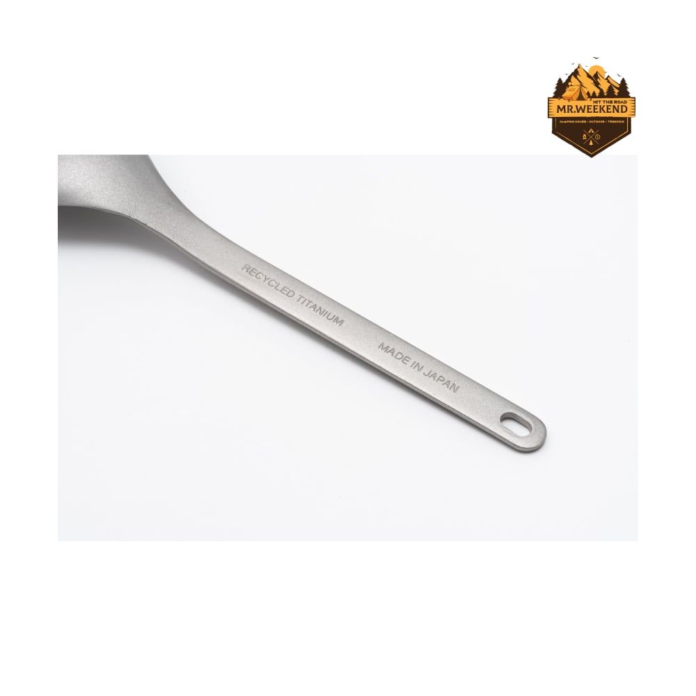 Muỗng Nĩa Titanium Tái Chế Snow Peak Recycled Titanium Spork SCT-004RE