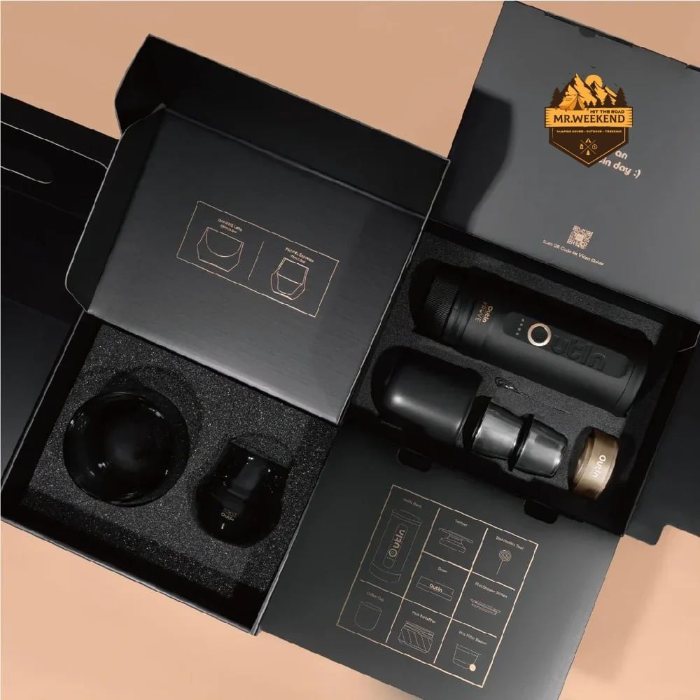 Máy Pha Cà Phê OutIn x KRUVE Barista Gift Set - Hàng Nhập Khẩu Chính Hãng