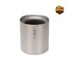 Ly Titanium 2 Lớp Snow Peak Stacking Mug Yukimine H450 TW-122