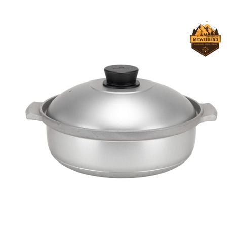 Nồi Lẩu Dã Ngoại Snow Peak Yaen Nabe 30 CS-250 (3–4 Người / 4.7L)