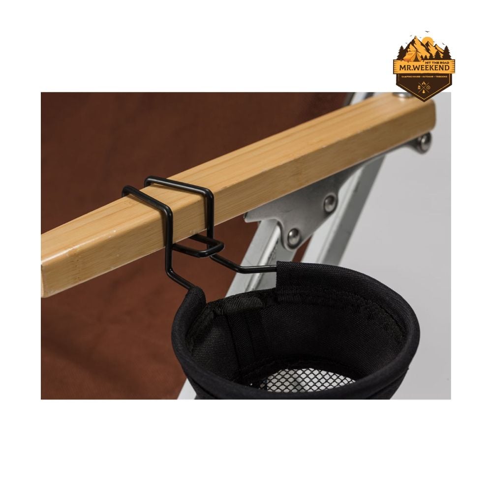 Giá Đựng Cốc Gắn Ghế Dã Ngoại Snow Peak Low Chair Cup Holder UG-282