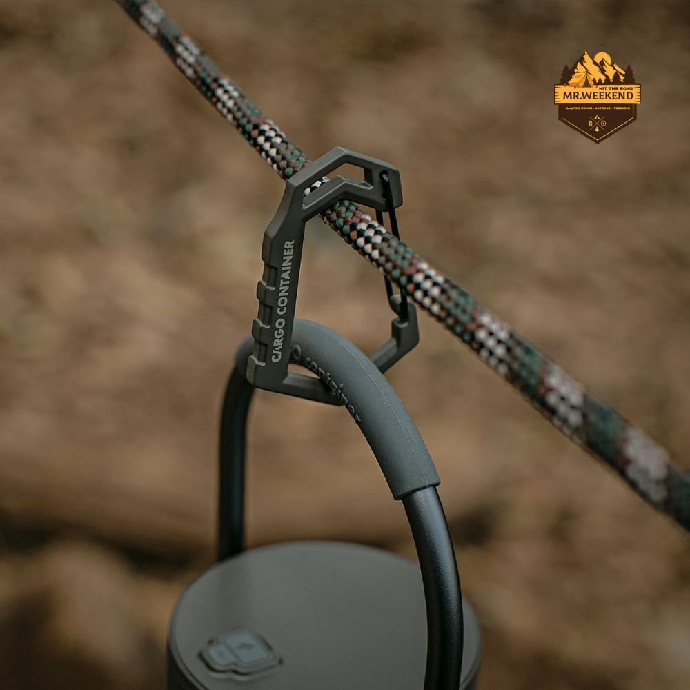 Móc Khóa Chữ D Cargo Container Hard Karabiner D (Size M / L)