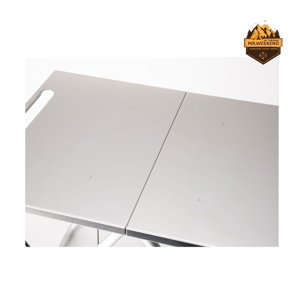 Bàn Inox Chịu Nhiệt Dã Ngoại Snow Peak TAKIBI My Table LV-039