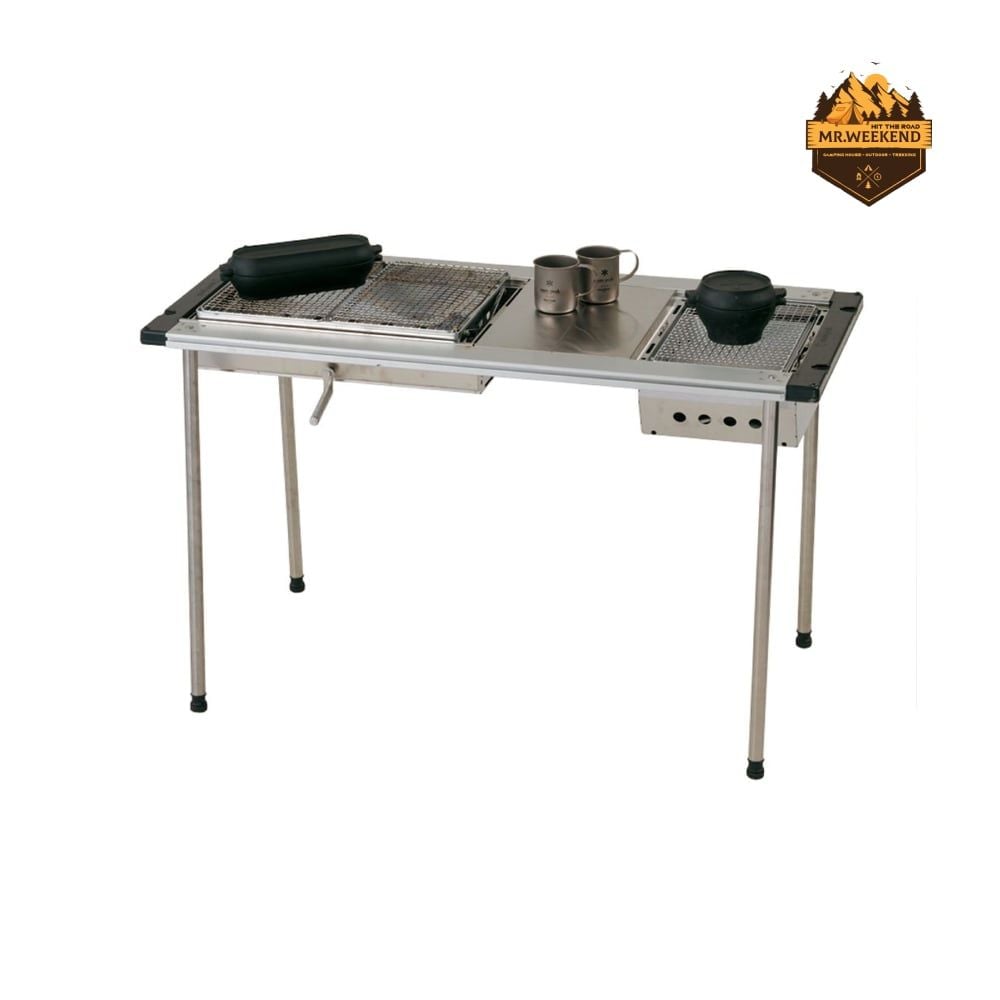 Khung Bàn Cắm Trại Đa Năng Snow Peak IGT Iron Grill Table Frame Long (CK-150)