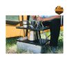 Nắp Kệ Thùng Snow Peak Shelf Container Lid Rack 25 Black FES-045-BK