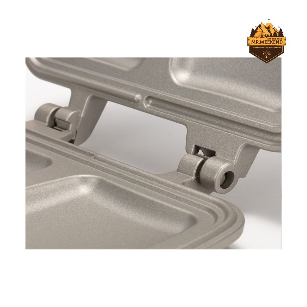 Khuôn Kẹp Bánh Mì Dã Ngoại Snow Peak Hot Sandwich Maker Tramezzino (GR-009R)