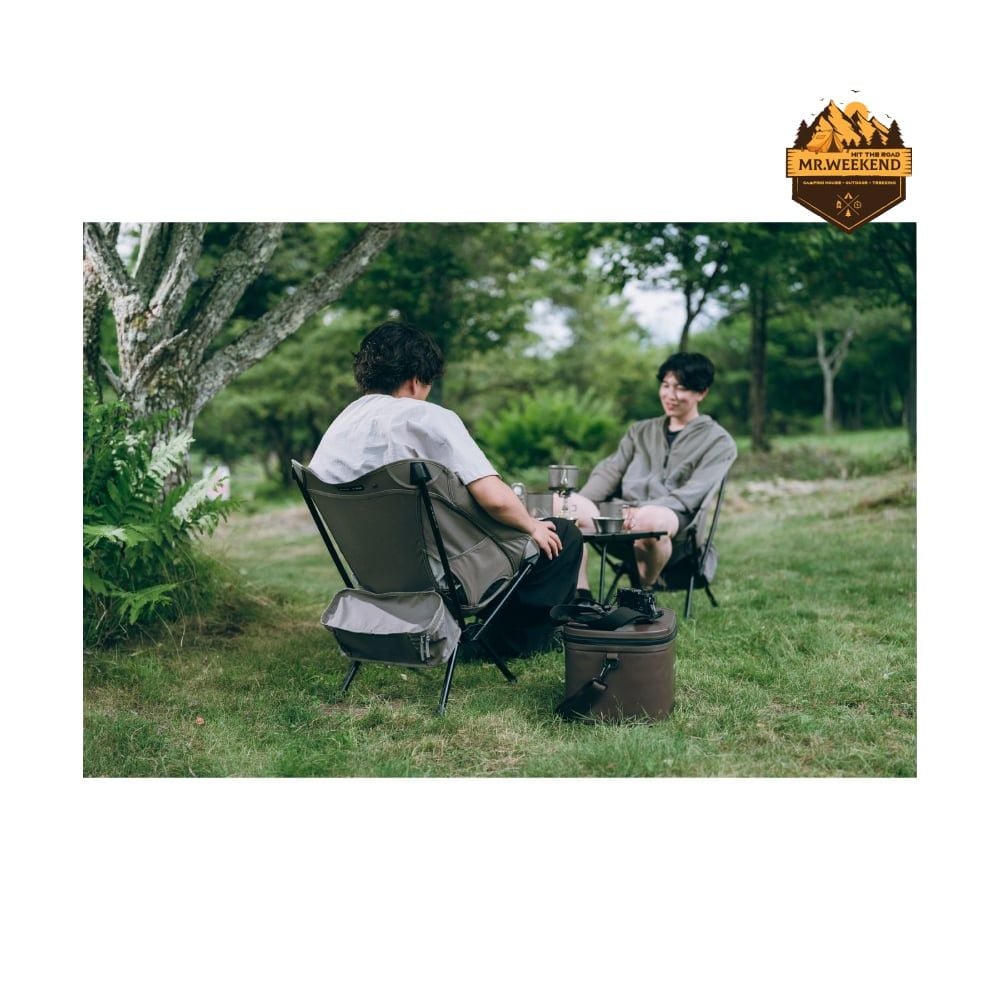 Ghế Cắm Trại Snow Peak Noga Chair LV-510 – Hợp Tác Cùng Helinox