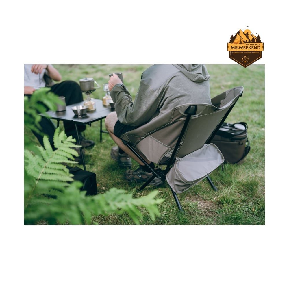 Ghế Cắm Trại Snow Peak Noga Chair LV-510 – Hợp Tác Cùng Helinox