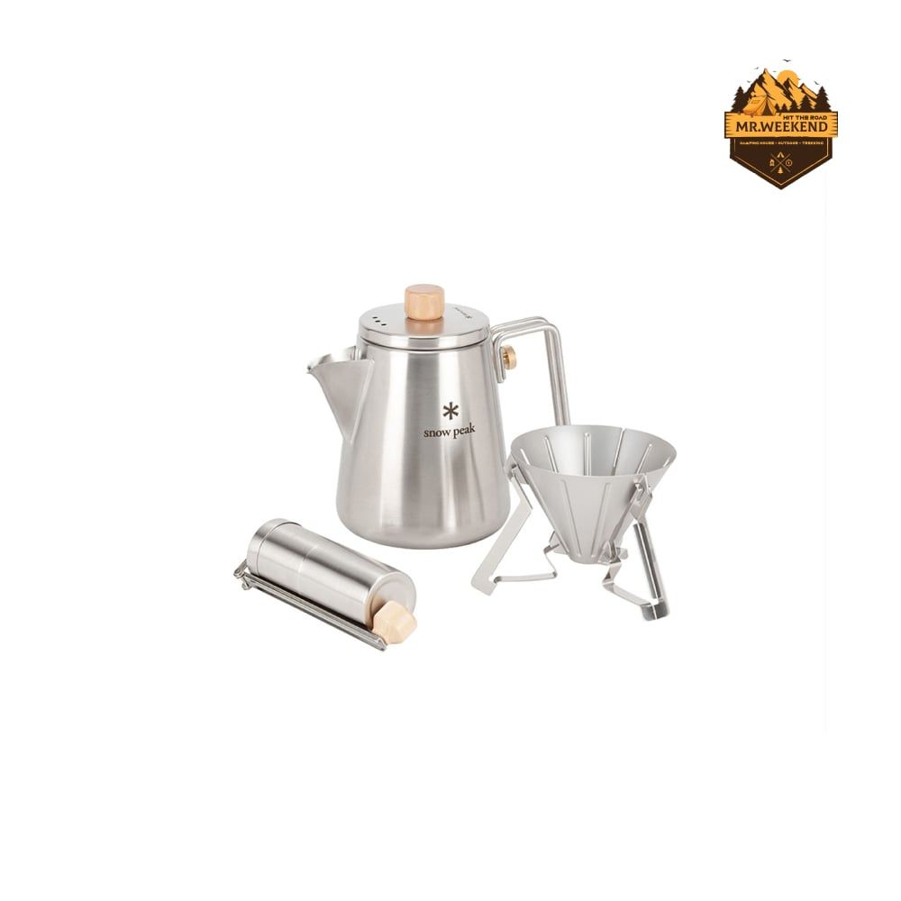 Ấm Đun Nước Dã Ngoại Snow Peak Field Barista Kettle CS-115R
