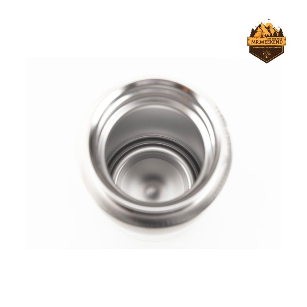Bình Giữ Nhiệt Dã Ngoại Snow Peak Stainless Vacuum Bottle Type M350 Ash (TW-351-AS)