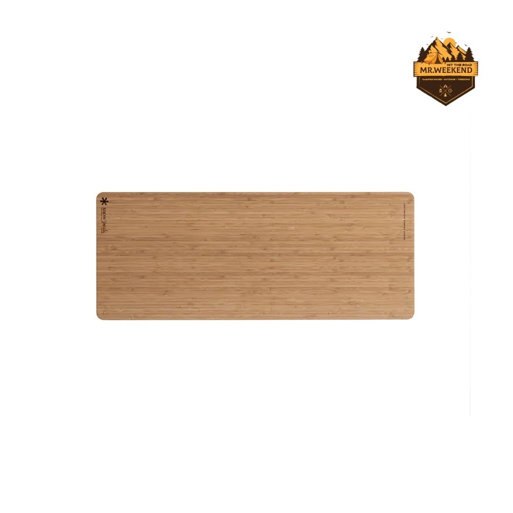 Ghế Băng Dã Ngoại Snow Peak Folding Shelf Light Bamboo (LV-065TL)