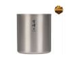 Ly Titanium 2 Lớp Snow Peak Stacking Mug Yukimine H450 TW-122