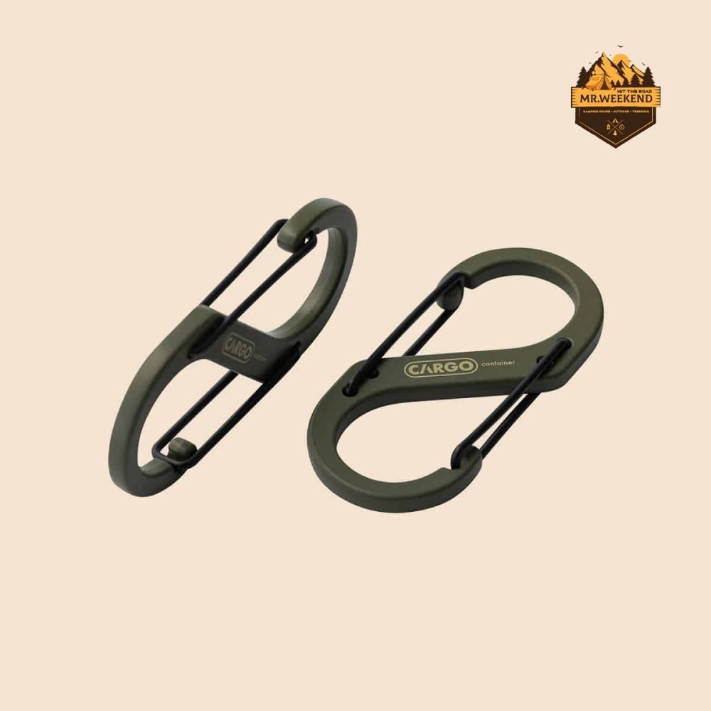Móc Khóa Chữ S Cargo Container Hard Karabiner (Size M / L)
