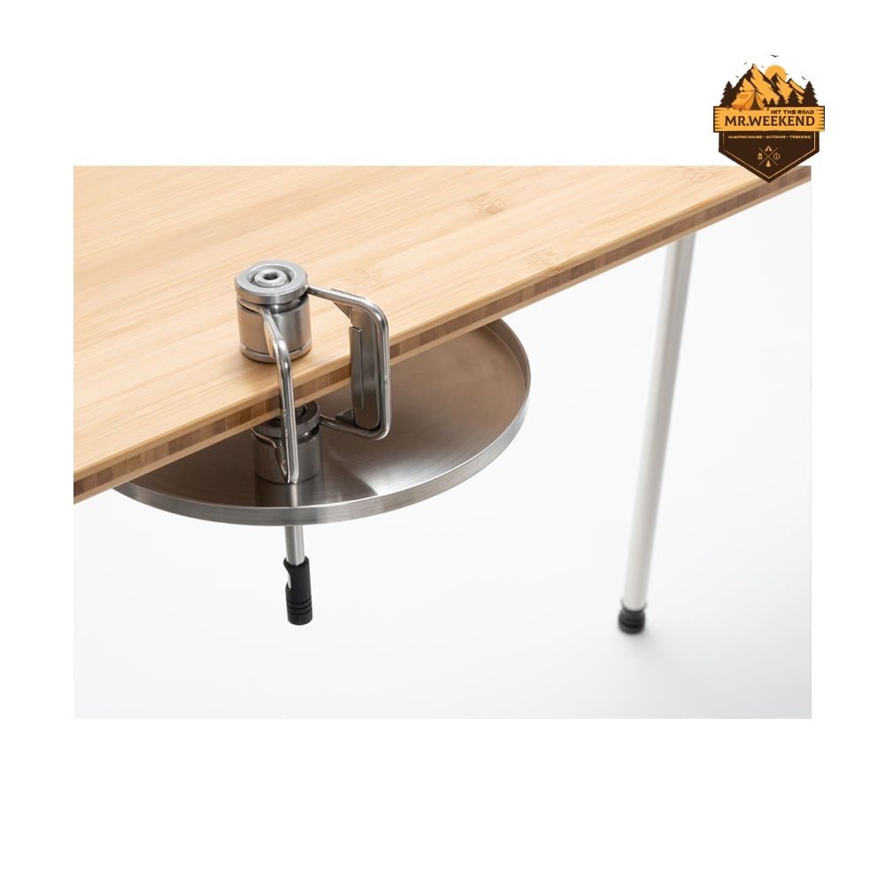 Khay Đựng Đồ Gắn Bàn Snow Peak Tabletop Architect Side Tray (CK-304)