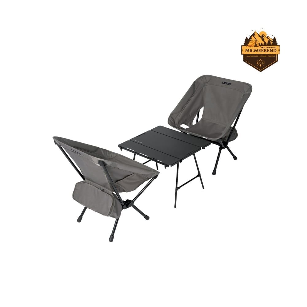 Ghế Cắm Trại Snow Peak Noga Chair LV-510 – Hợp Tác Cùng Helinox