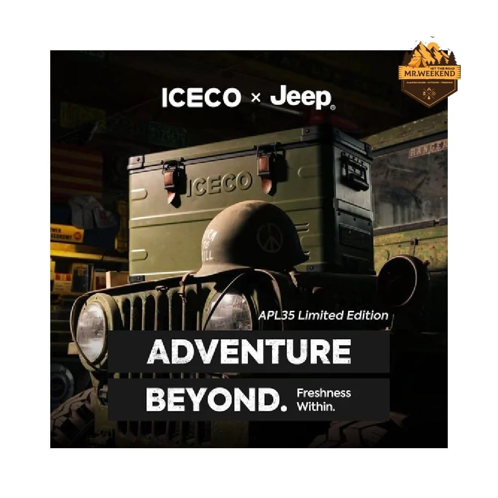Tủ Lạnh Dã Ngoại Xe Hơi ICECO x Jeep APL35 Dual Zone (35L) Limited