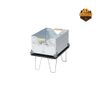 Nắp Kệ Thùng Snow Peak Shelf Container Lid Rack 25 Black FES-045-BK