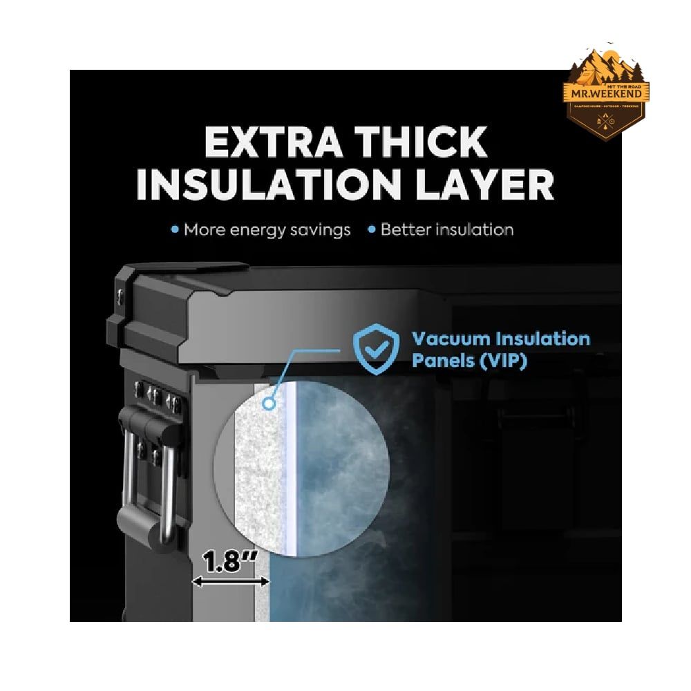 Tủ Lạnh Dã Ngoại Xe Hơi Vỏ Nhôm Đen ICECO APL20 Black (20L)