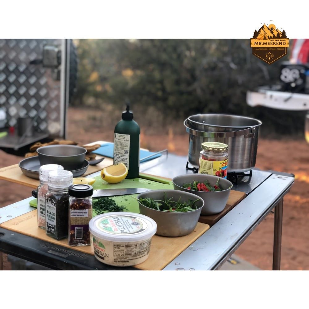 Chén Titanium Dã Ngoại Snow Peak Trek Titanium Bowl (STW-003T)