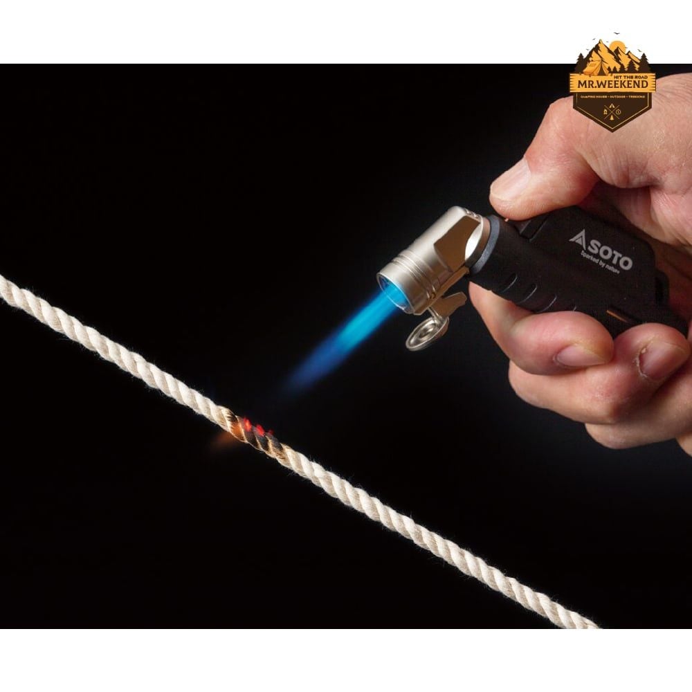 Bật Lửa Khò Dã Ngoại SOTO Micro Torch Active Black (ST-486BK)