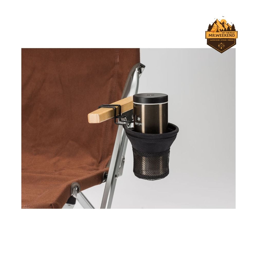 Giá Đựng Cốc Gắn Ghế Dã Ngoại Snow Peak Low Chair Cup Holder UG-282