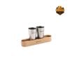 Bộ 2 Ly Titanium Shot Glass Duo Snow Peak FES-410 (Khay Gỗ)