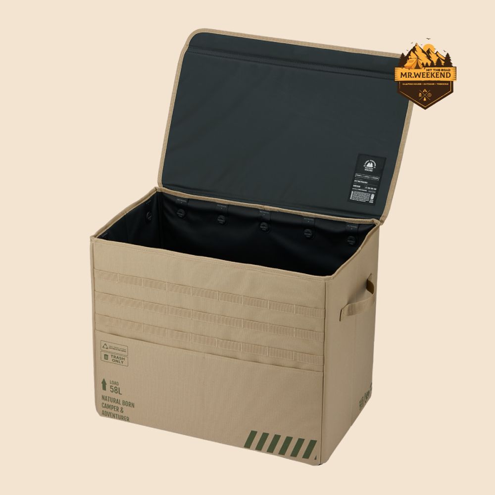 Thùng Rác Dã Ngoại Đôi Cargo Container Twin Trash Box 58L