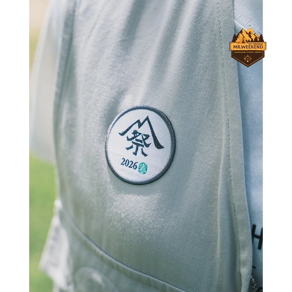 Bộ Miếng Dán Ủi Nhiệt Snow Peak Land Lock Iron-On Patch Set