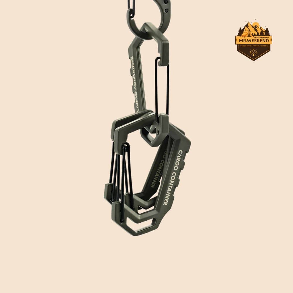 Móc Khóa Chữ D Cargo Container Hard Karabiner D (Size M / L)