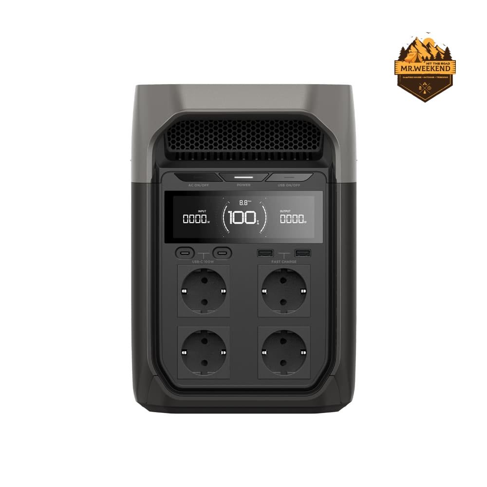 Trạm Sạc Di Động EcoFlow Delta 3 (1024Wh | 1800W)