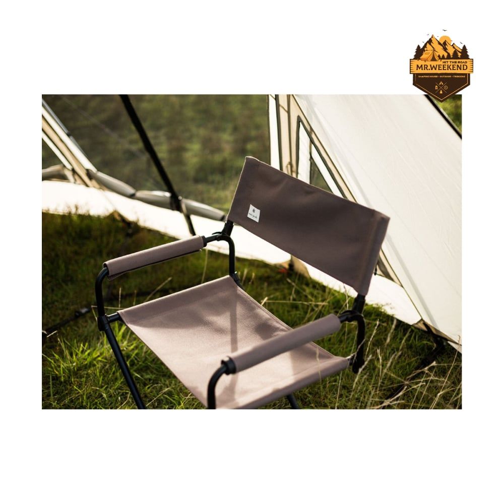 Ghế Dã Ngoại Snow Peak FD Chair Wide Gray LV-077GY