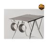 Bàn Inox Chịu Nhiệt Dã Ngoại Snow Peak TAKIBI My Table LV-039