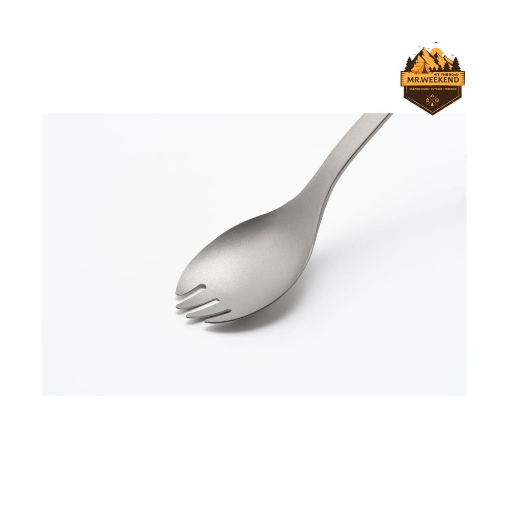 Muỗng Nĩa Titanium Tái Chế Snow Peak Recycled Titanium Spork SCT-004RE