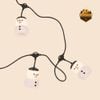 Chụp Đèn Người Tuyết Cargo Container Snowman Shade Decor