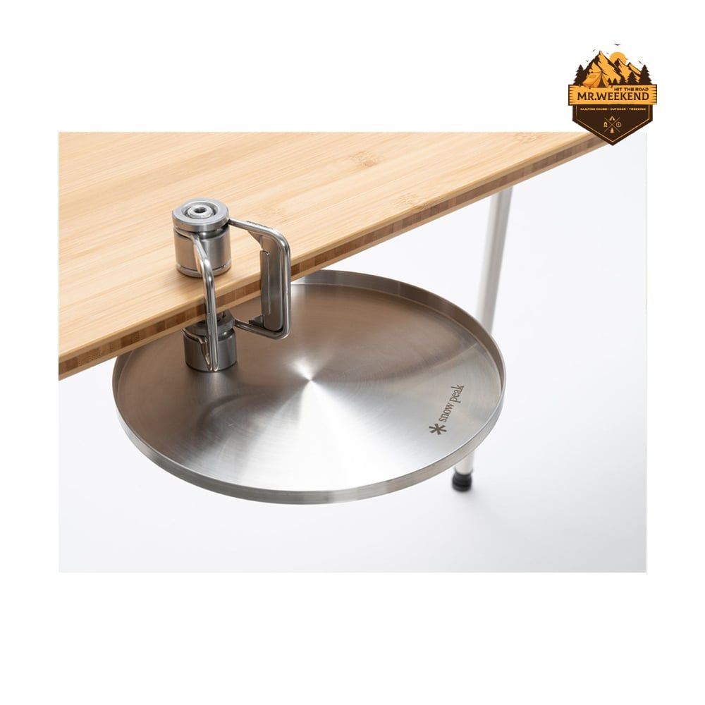 Khay Đựng Đồ Gắn Bàn Snow Peak Tabletop Architect Side Tray (CK-304)