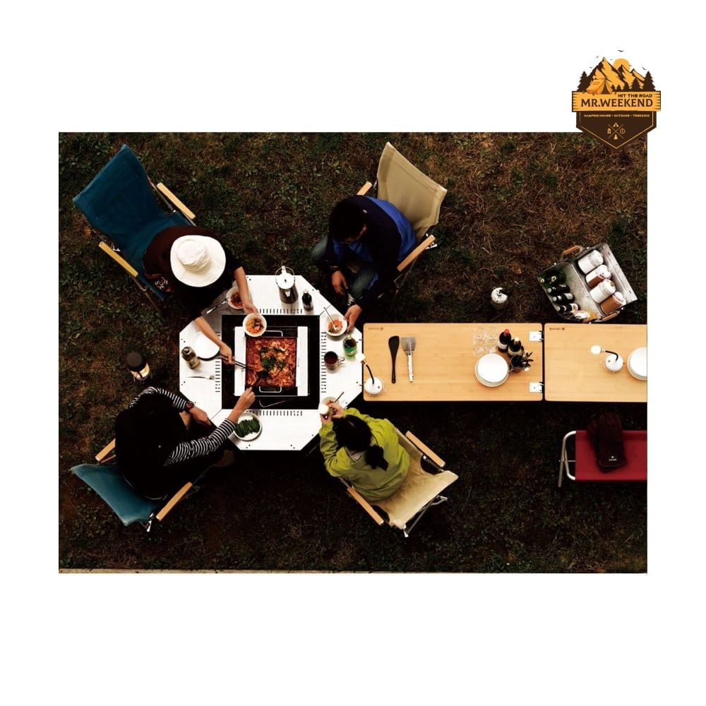 Bàn Quây Bếp Lửa Snow Peak Jikaro Table ST-050