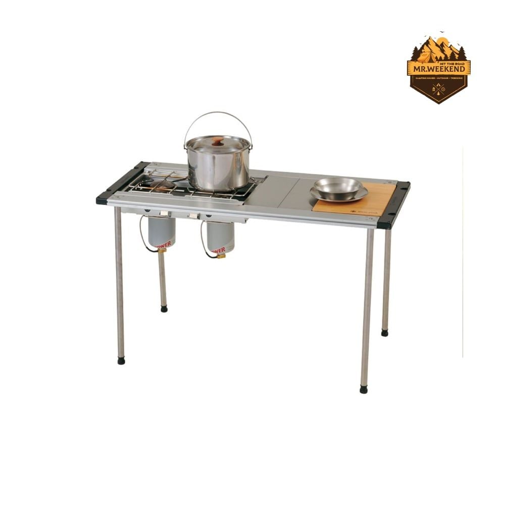 Khung Bàn Cắm Trại Đa Năng Snow Peak IGT Iron Grill Table Frame Long (CK-150)