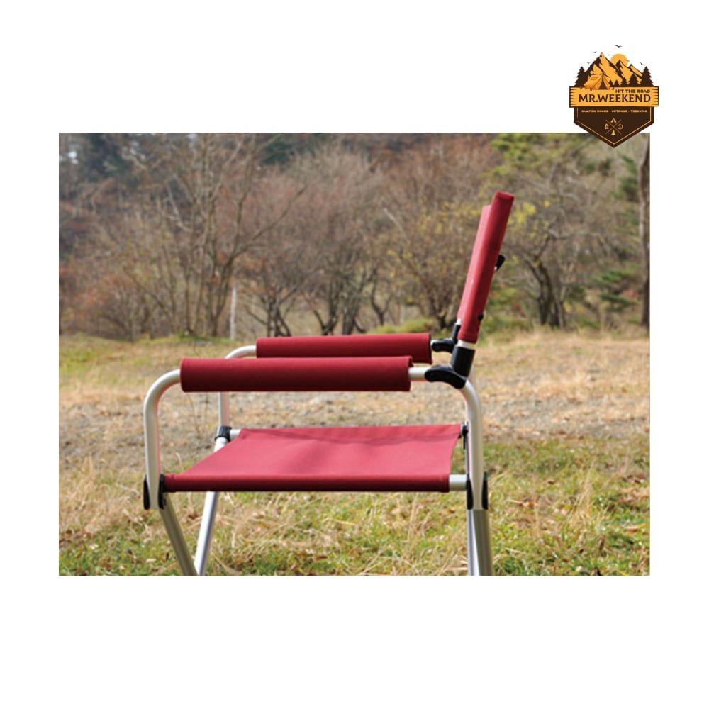 Ghế Gấp Dã Ngoại Snow Peak FD Chair Wide RD LV-077RD (Màu Đỏ)