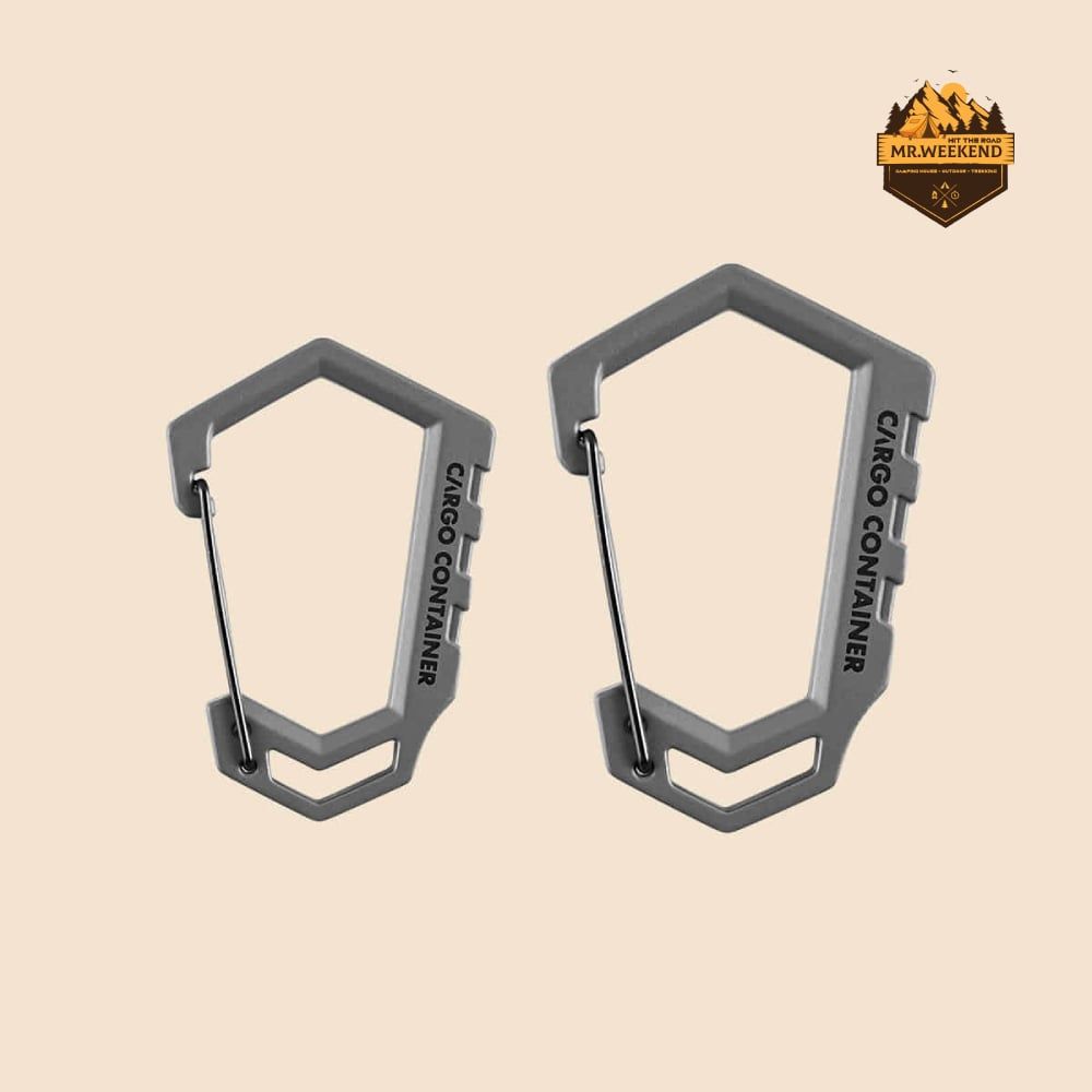 Móc Khóa Chữ D Cargo Container Hard Karabiner D (Size M / L)