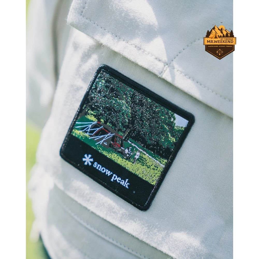 Bộ Miếng Dán Ủi Nhiệt Snow Peak Land Lock Iron-On Patch Set