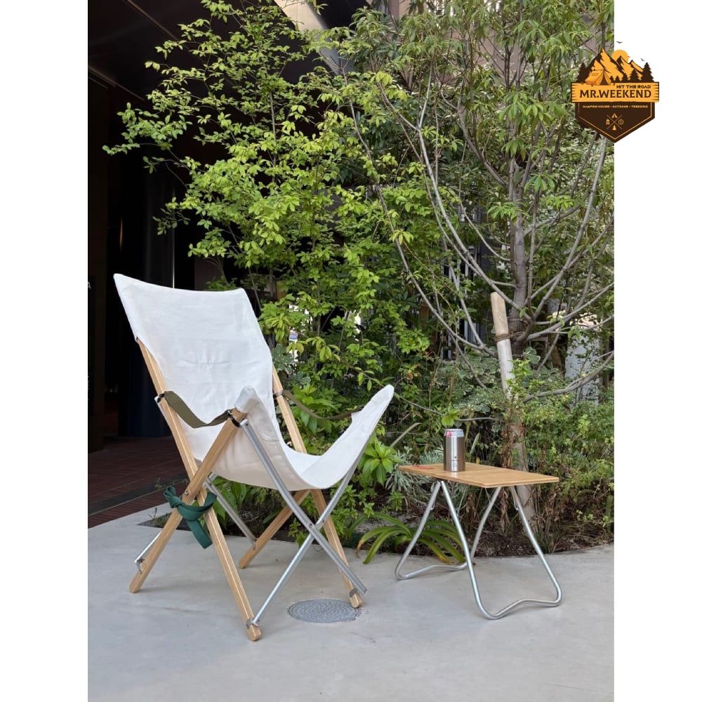 Ghế Dã Ngoại Khung Tre Snow Peak Take! Chair Long LV-086